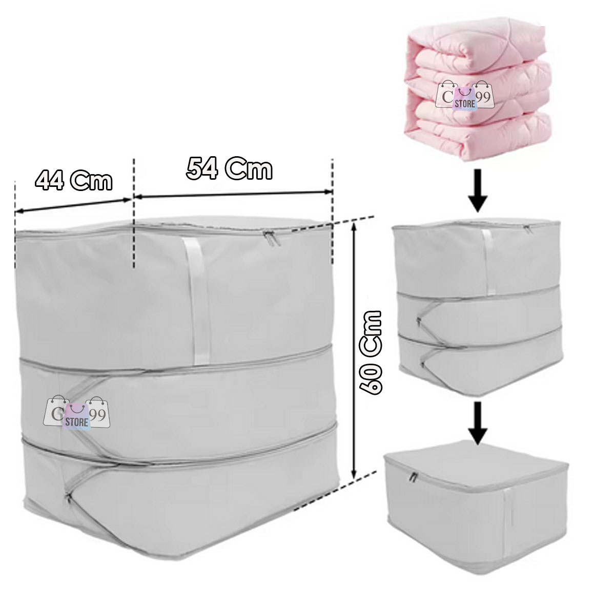 Miniatura 7 de Bolsa De Compresión Organizador Espacio